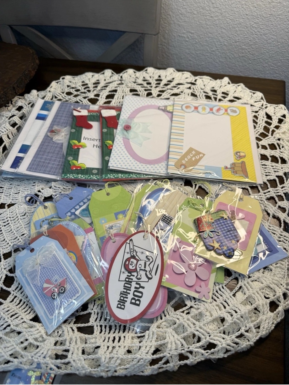 LOT OF Card-Making & Gift Tag
Embellishment NIP Spicebox
